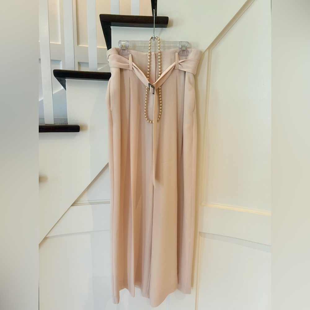 Pink Wide-Leg Trousers, Size 6